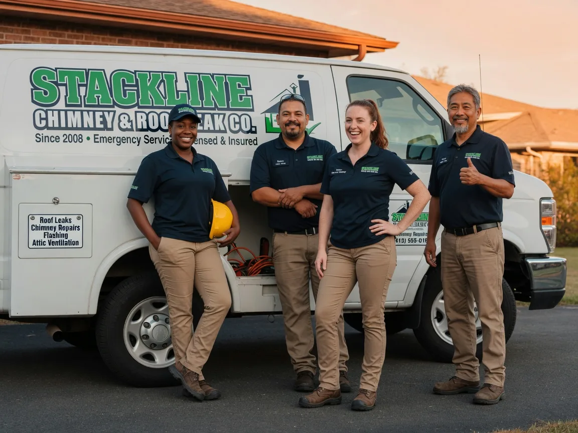 Chimney flashing repair company in Roxbury, ME